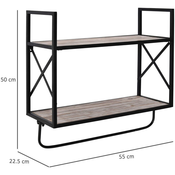 Borough Wharf Raunds Wall Shelf & Reviews Wayfair.co.uk